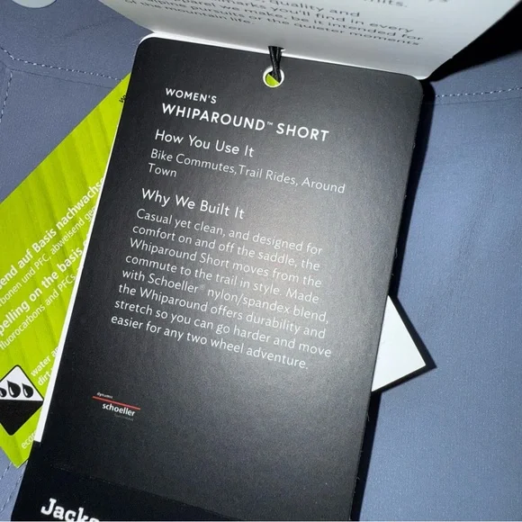 Stio Whiparound Short Storm Cloud Size 10 NWT - Picture 4 of 7